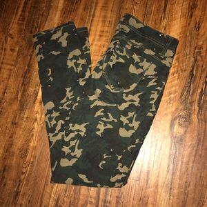 Camo Skinny Jeans